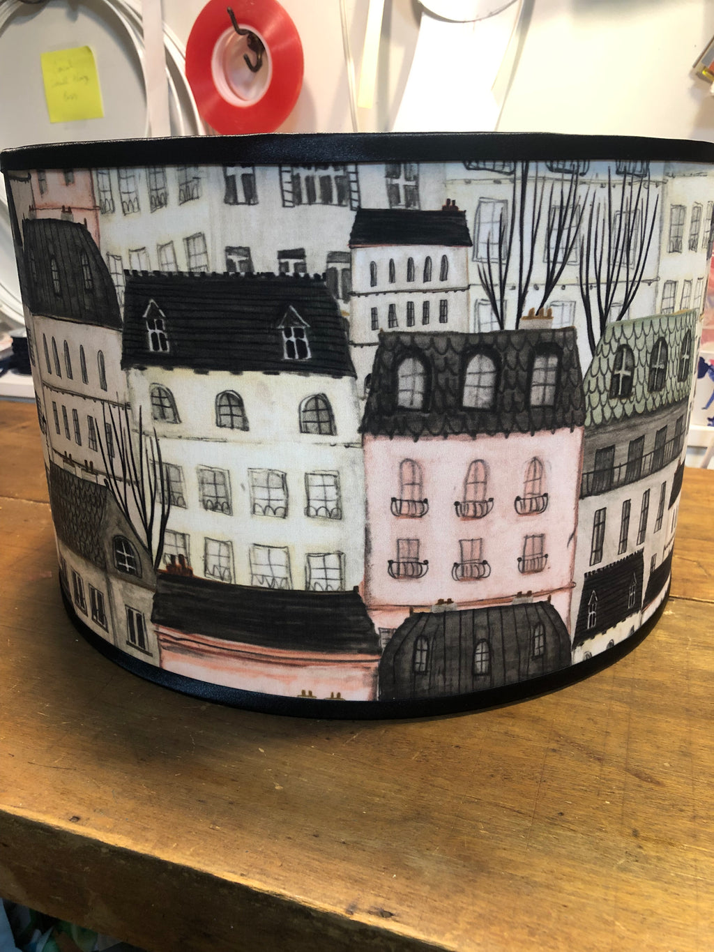 A Grey Day in Paris Lampshade