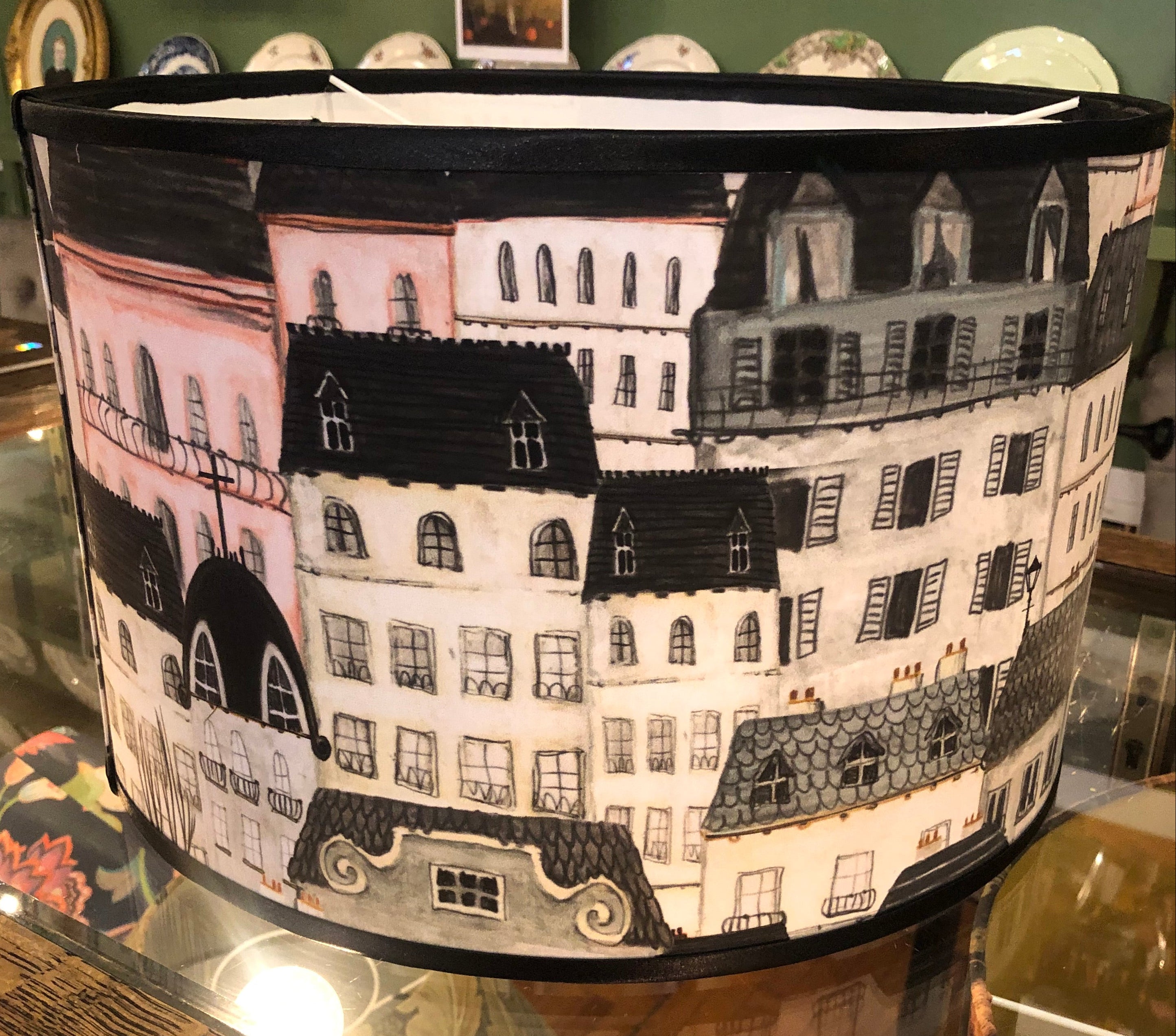 A Grey Day in Paris Lampshade