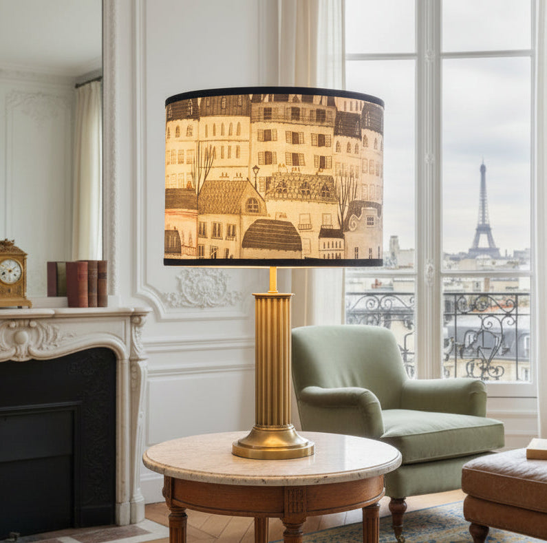 A Grey Day in Paris Lampshade