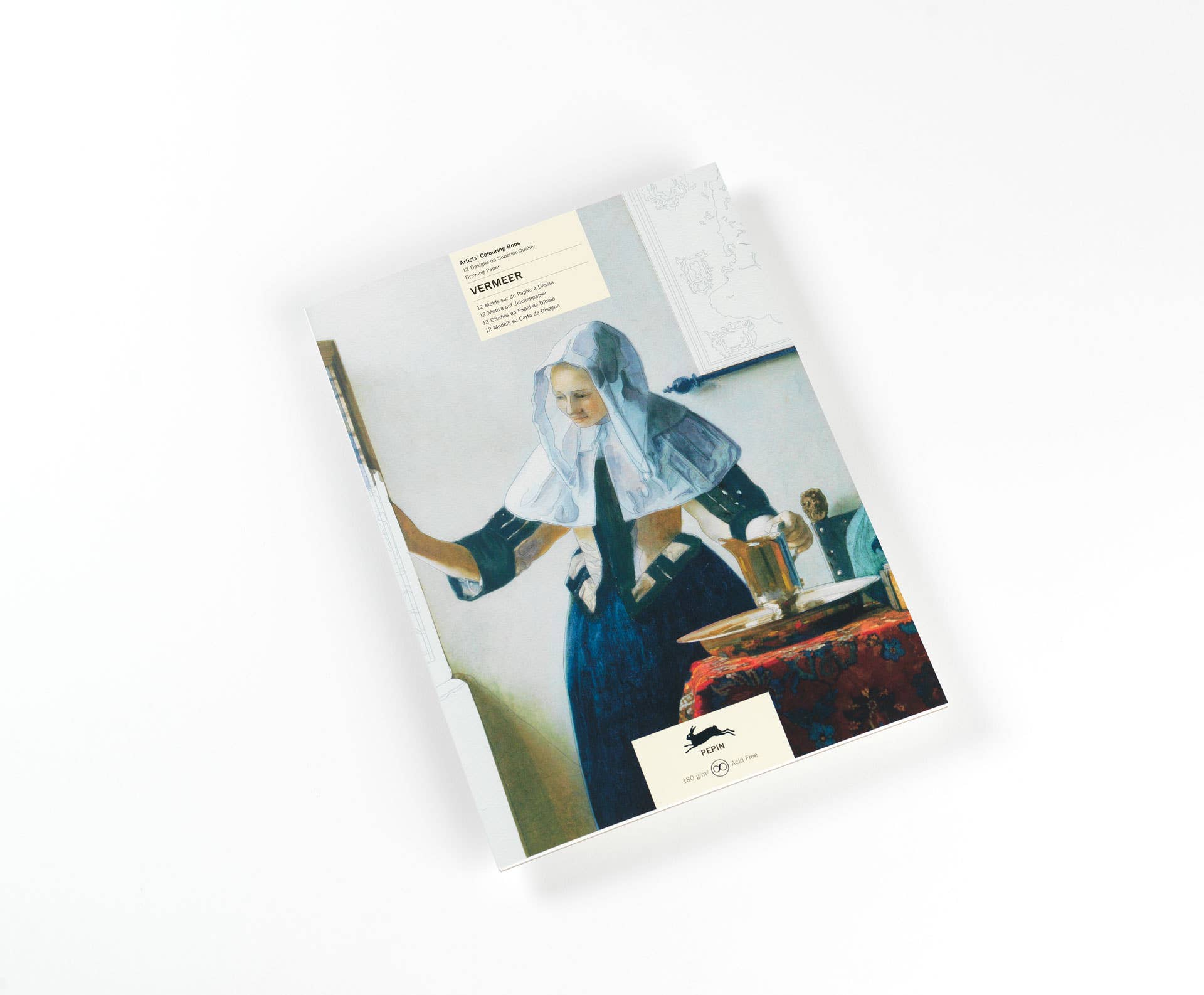 Vermeer Artists' Colouring Book