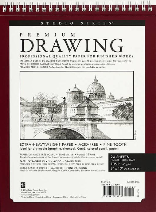 Premium Drawing Pad  8 x 10