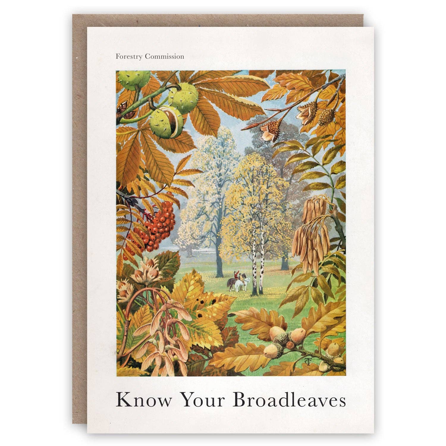 Know Your Broadleaves greeting card