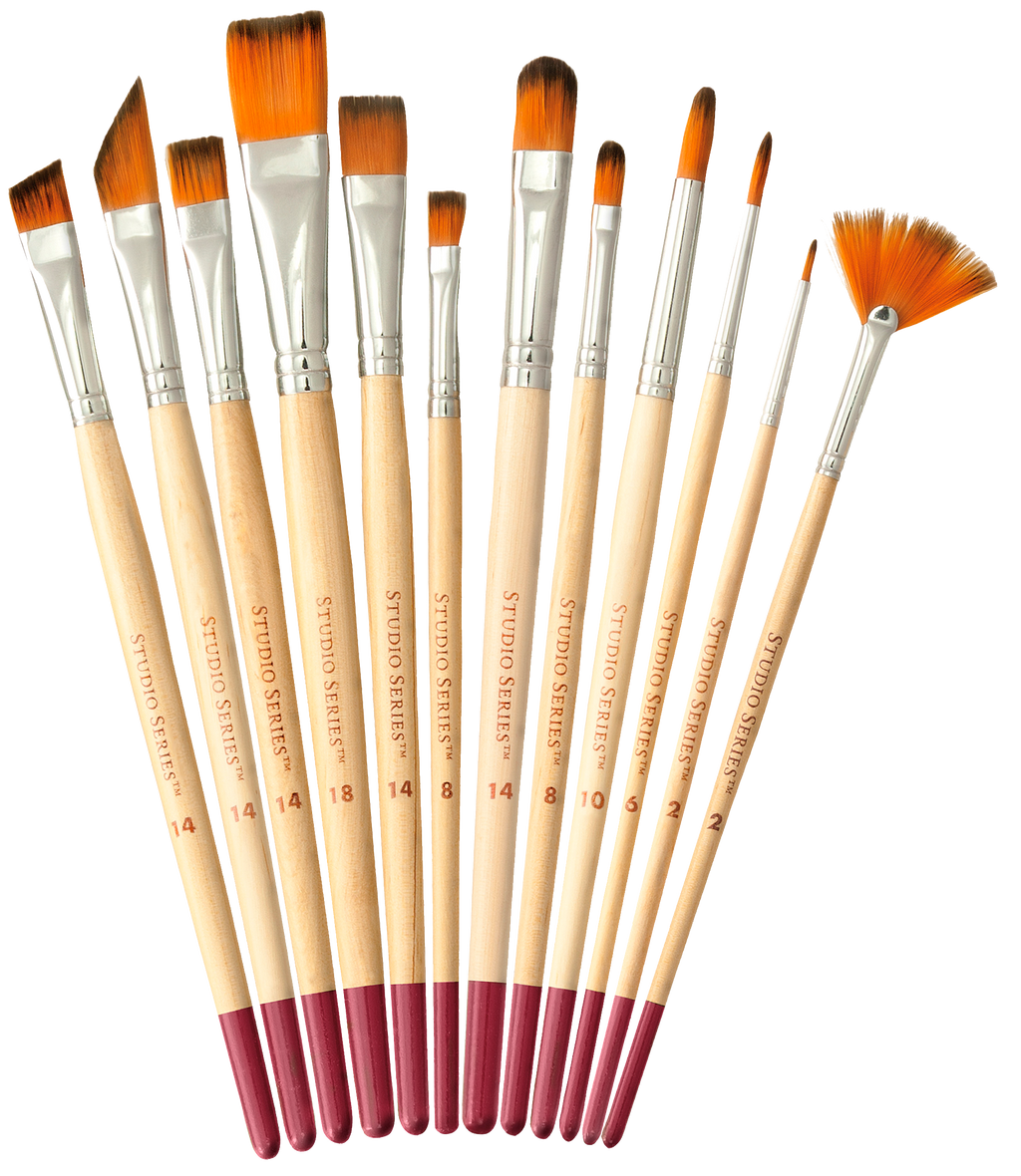 Ensemble de pinceaux d'artiste de la série Studio