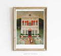 Impression d'art Hôtel du Lac - 8,5" X 11"