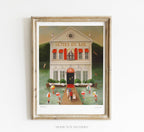Impression d'art Hôtel du Lac - 8,5" X 11"
