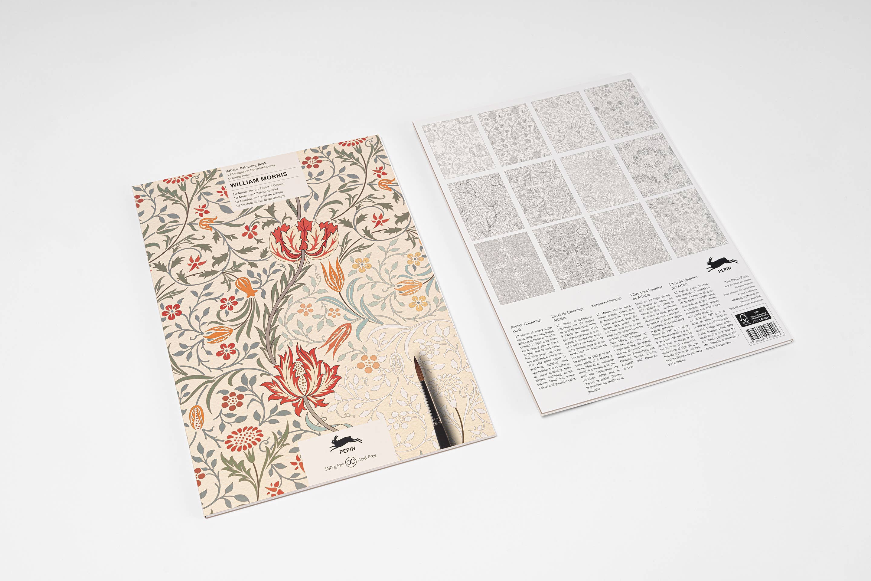 William Morris Artists' Colouring Book