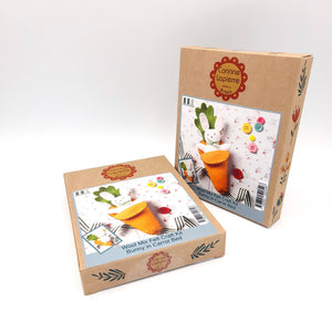 Bunny in Carrot Felt Craft Mini Kit: English