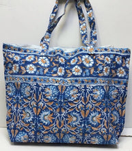 Load image into Gallery viewer, Picnic Bag Sarah Blue