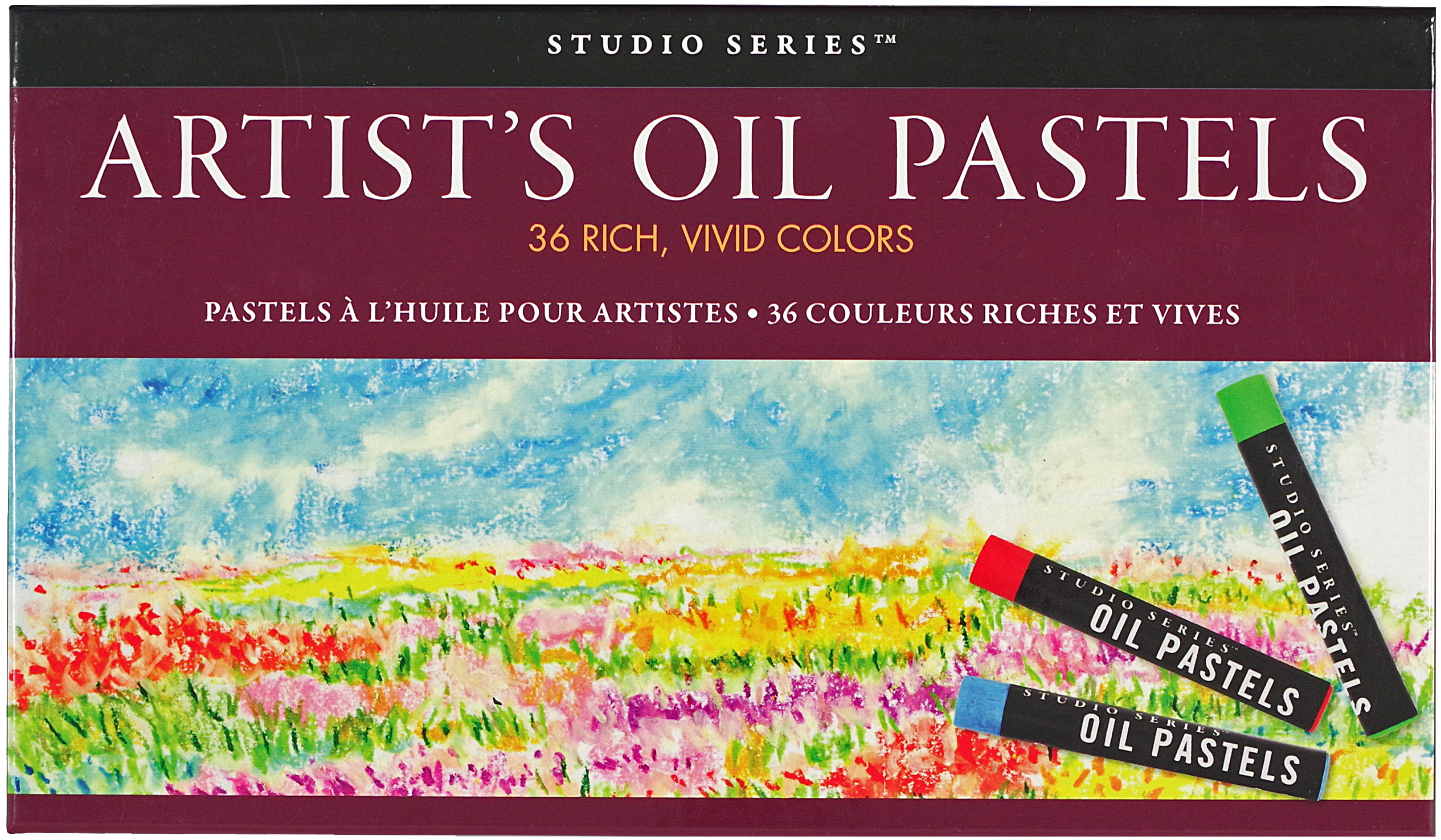 Pastels à l'huile pour artistes de la série Studio