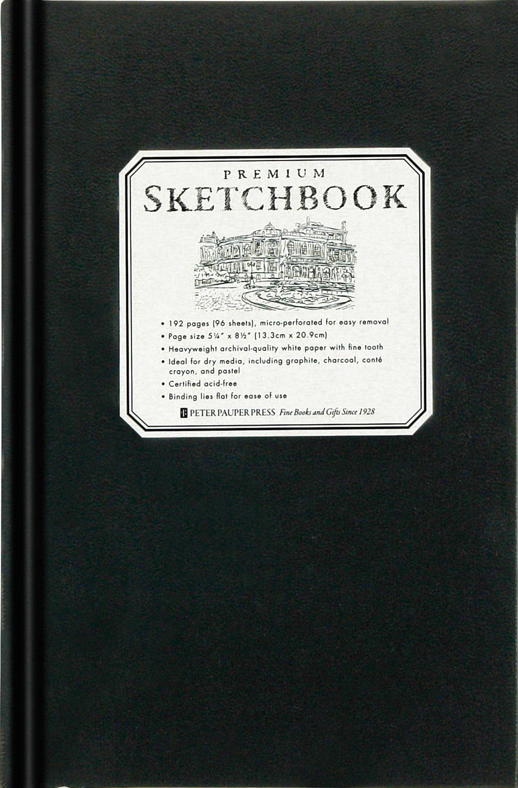 front cover of sketchbook. 