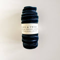 Flax & Twine 3/8" Velvet Ribbon - 10 Yards: Sapphire