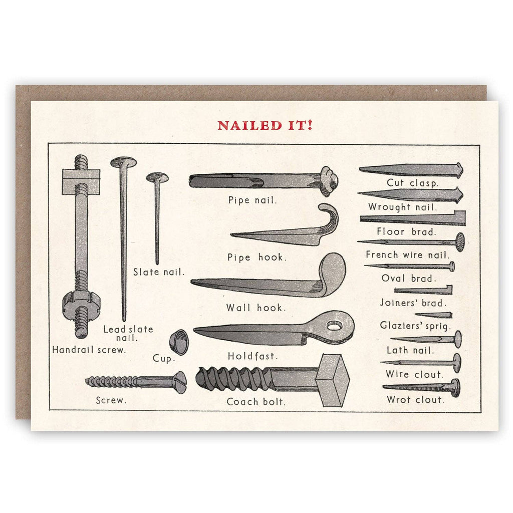 Nailed It greeting card