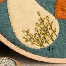 Load image into Gallery viewer, Fungi Appliqué Hoop Craft Kit: English