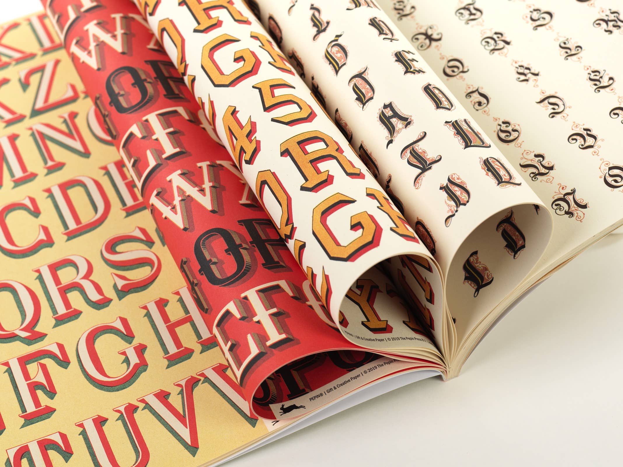 Alphabets Gift & Creative Paper Book Vol. 88