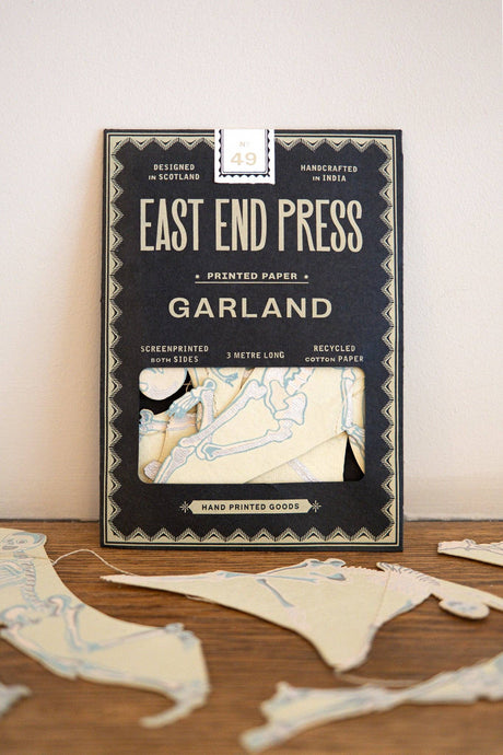 Dancing Skeletons Sewn Garland