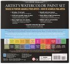 Coffret de peinture aquarelle pour artistes de la série Studio