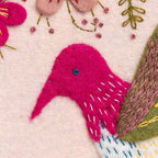 Hummingbird Appliqué Hoop Craft Kit