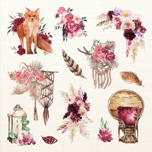 Boho Dreams Sticker Book