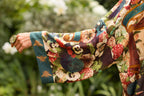 Stay Gold Pixie Duster Cropped Kimono w/ Rabbit, Bees