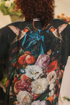 Flight of Fancy Opera Duster Kimono Robe Hummingbird