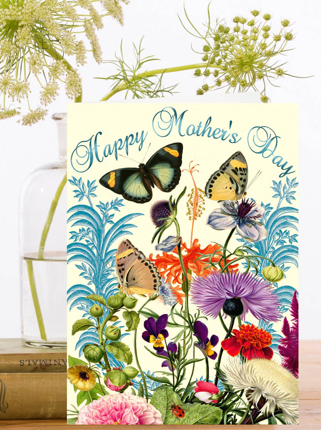 Hand Glittered Mother’s Day Card