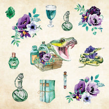 Load image into Gallery viewer, Mystical Ephemera! An Enchanting Vintage Sticker Book