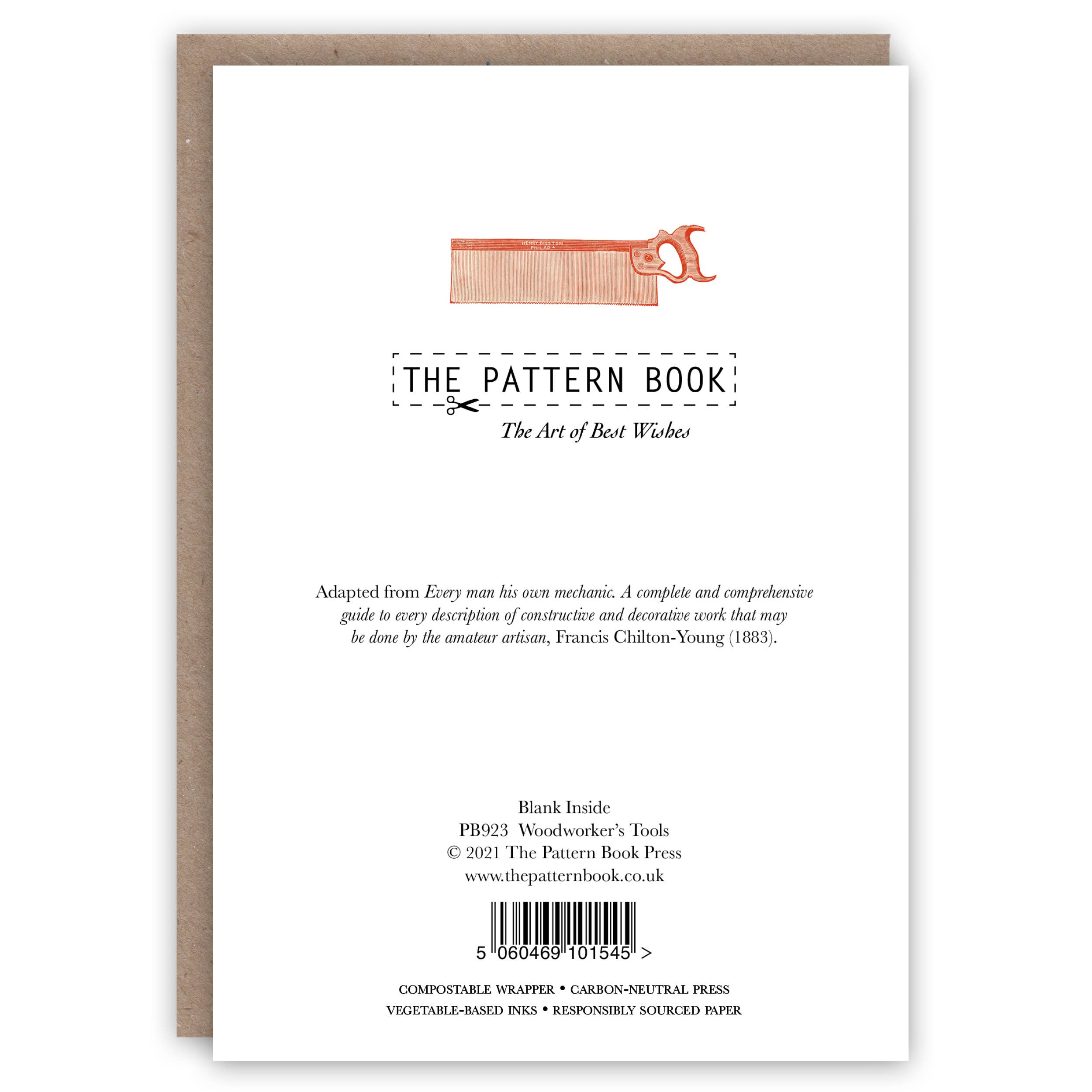 Woodworker’s Tools greeting card