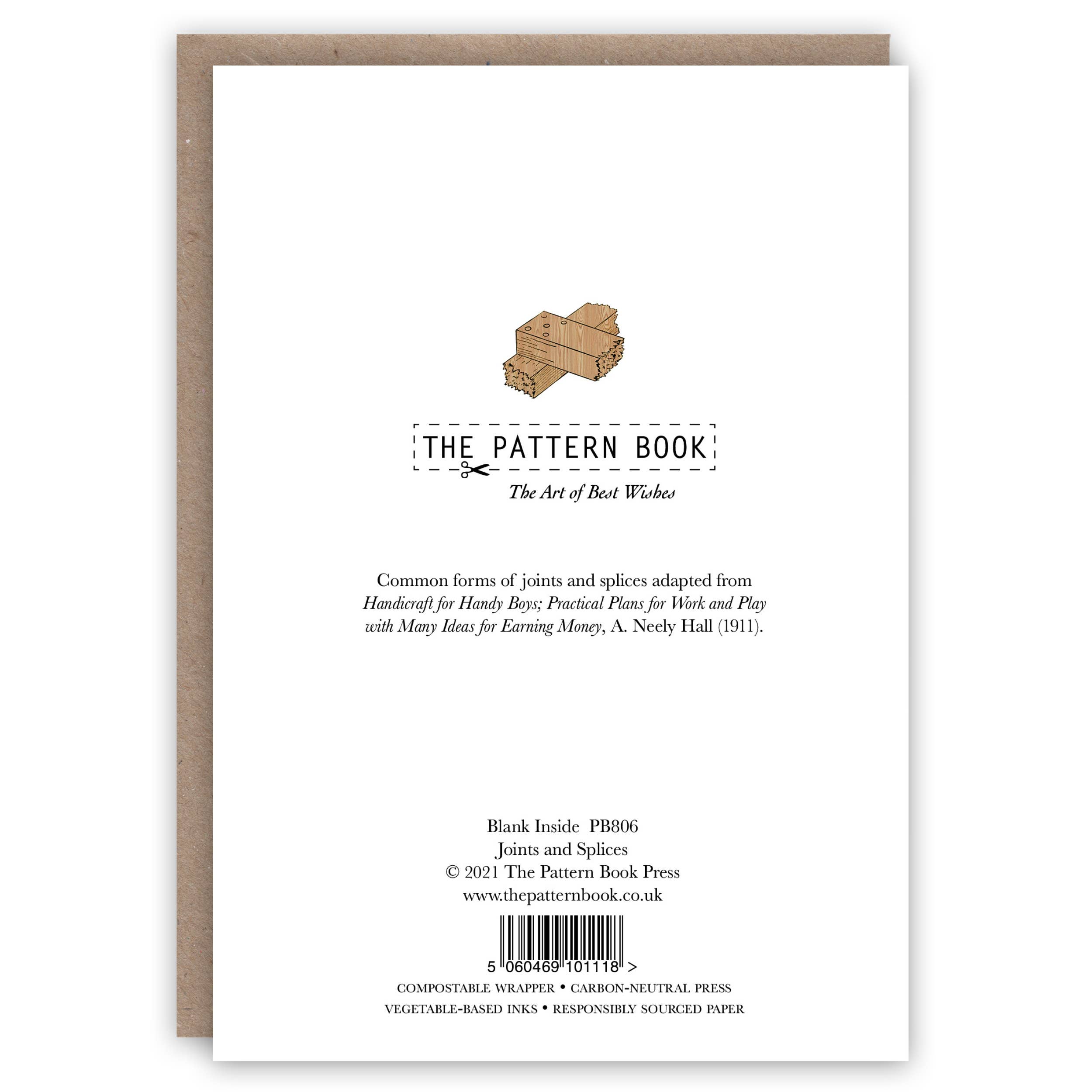 Joints and Splices greeting card
