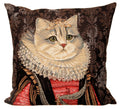 Coussin décoratif en forme de chat