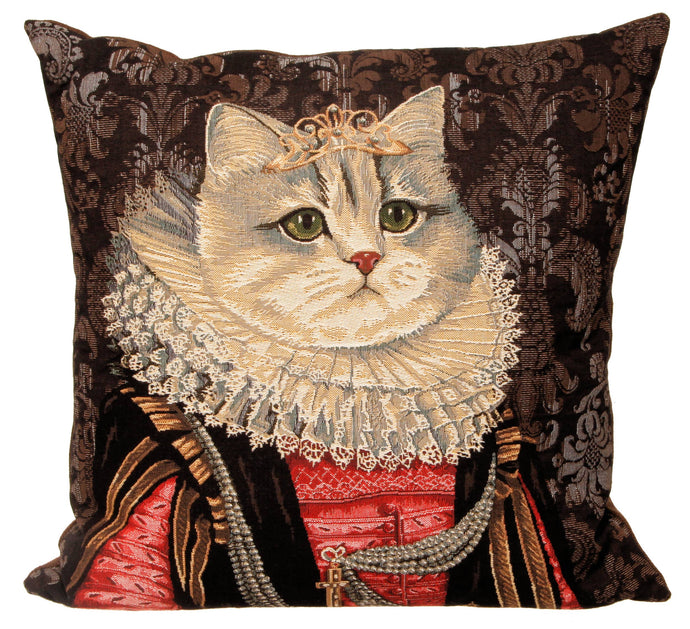 Decorative Cat Throw Pillow