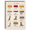 Toe-Tology greeting card