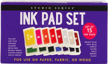 Load image into Gallery viewer, Studio Series Ink Pad Set (15 colors)