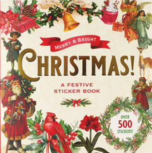 Load image into Gallery viewer, Merry &amp; Bright Christmas! A Festive Sticker Book