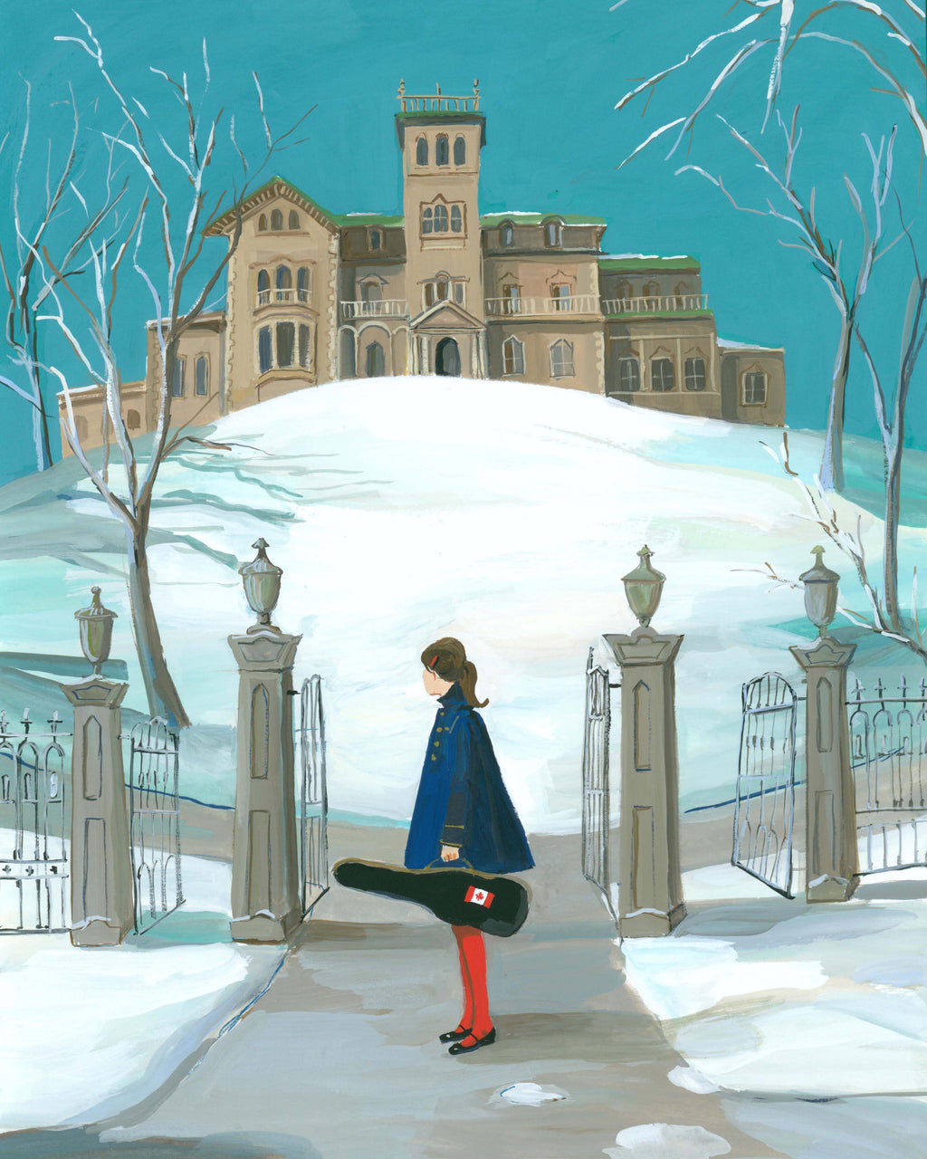 Ravenscrag. 8.5"x11" Art Print