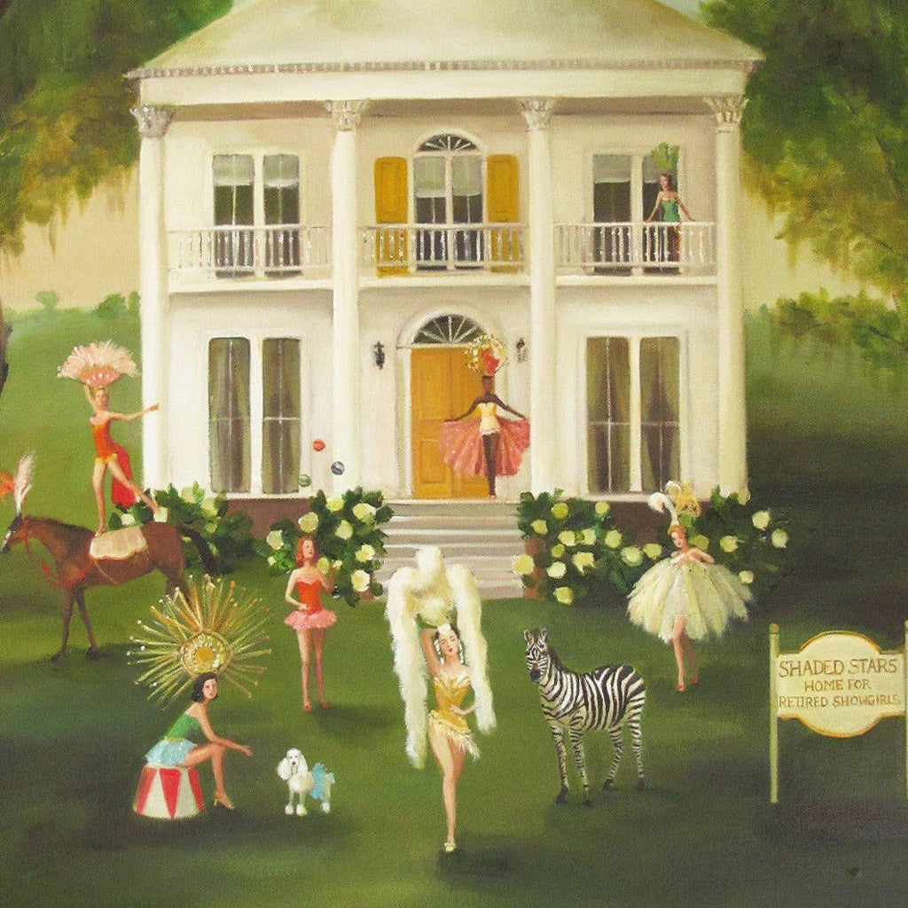 Shaded Stars, la maison des danseuses à la retraite ArtPrint 8.5x11
