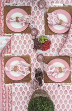 Load image into Gallery viewer, Pia Pink Round Tablecloth: Round 180cm - 71&quot;