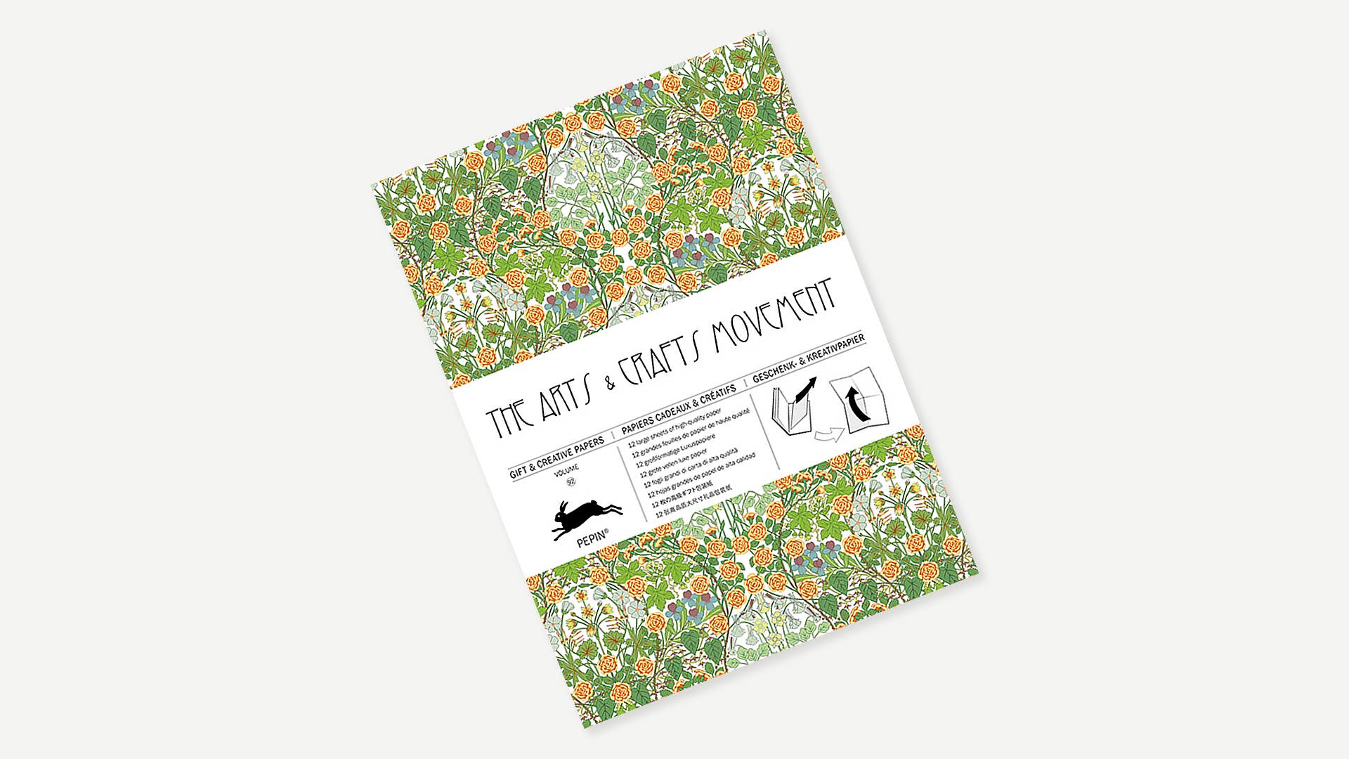 Arts & Crafts Movement Gift & Creative Paper Book Vol. 092