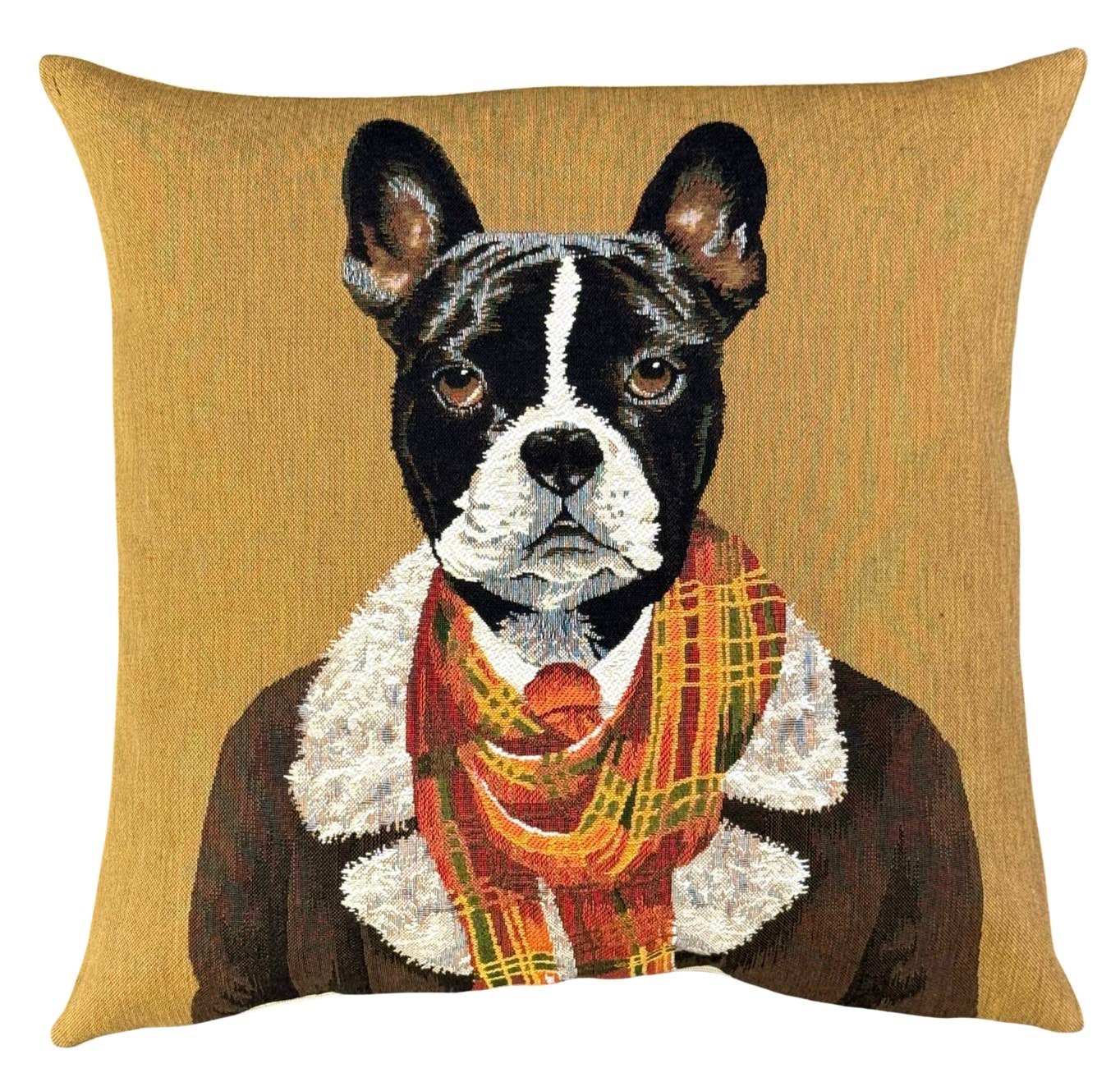 French Bulldog pillow cover - Boston Terrier throw pillow