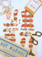 Warhol Cut and Make Puppet