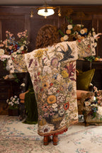 Golden Hour Opera Duster Kimono Robe w/ boho floral print