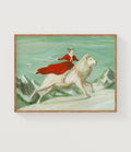 The Snow Queen. 8.5"x11" Art Print