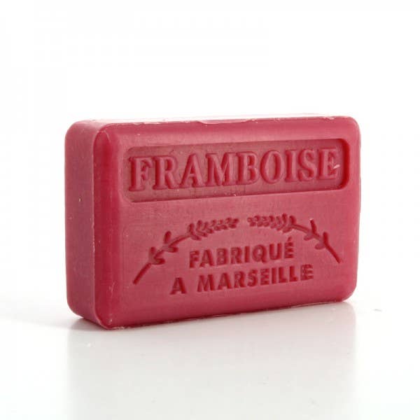 Raspberry - French soap with organic shea butter 125g