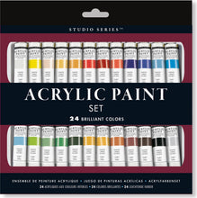 Load image into Gallery viewer, Studio Series Acrylic Paint Set (24 colors)
