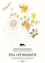 Load image into Gallery viewer, Still Life Bouquets Artists&#39; Colouring Book