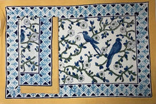 Load image into Gallery viewer, Tablemats Bluebird White (Pakshi)