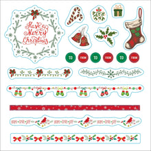 Load image into Gallery viewer, Merry &amp; Bright Christmas! A Festive Sticker Book