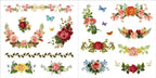 Livre d'autocollants Bouquets de plantes (500 autocollants)