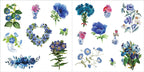 Livre d'autocollants Bouquets de plantes (500 autocollants)