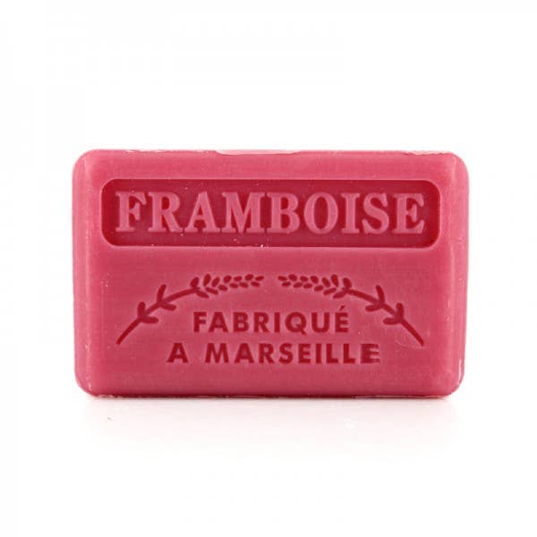 Raspberry - French soap with organic shea butter 125g