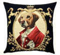 Coussin décoratif Labrador jaune
